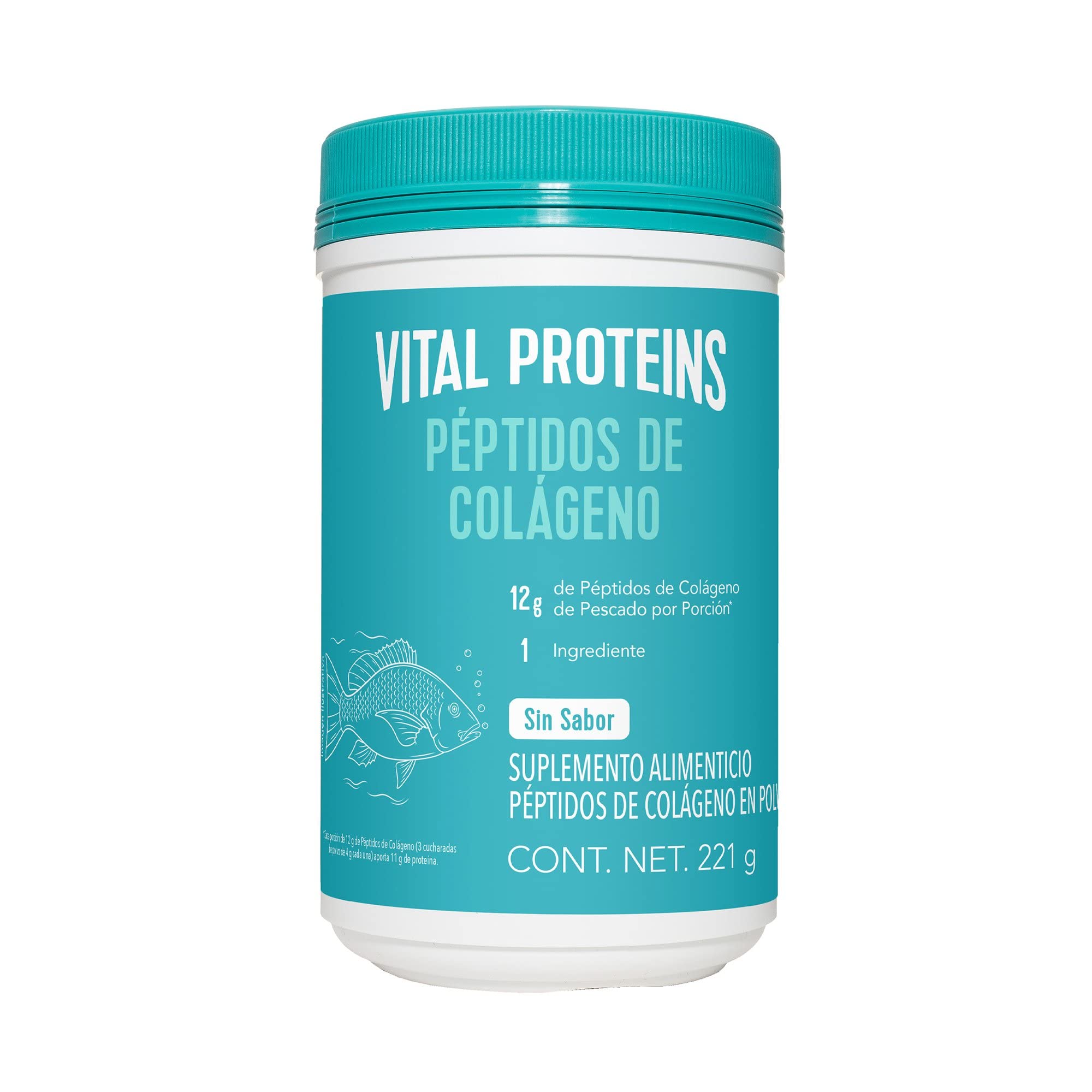Vital Proteins Péptidos de Colágeno Marino Sin Sabor 221g