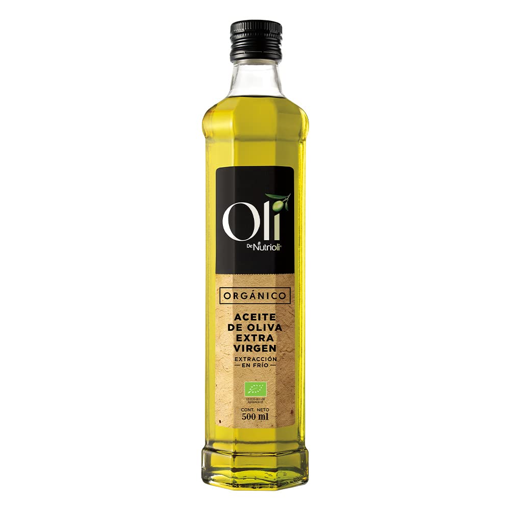 Oli de Nutrioli, Aceite de Oliva Extra Virgen Orgánico, 500 ml